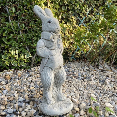 Peter Rabbit Large Resin Statue  Home Garden Ornament Beatrix