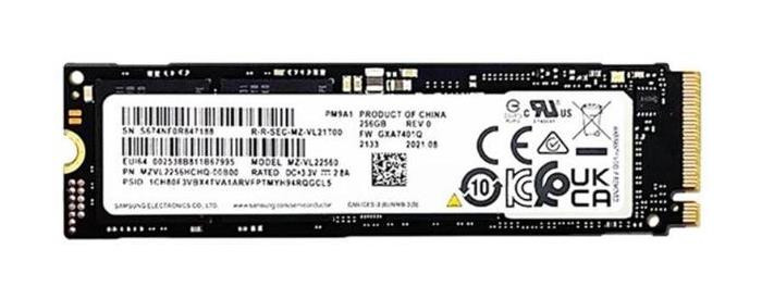 MZVL2512HCJQ-00B00 Samsung PM9A1 512GB NVMe M.2 2280 SSD