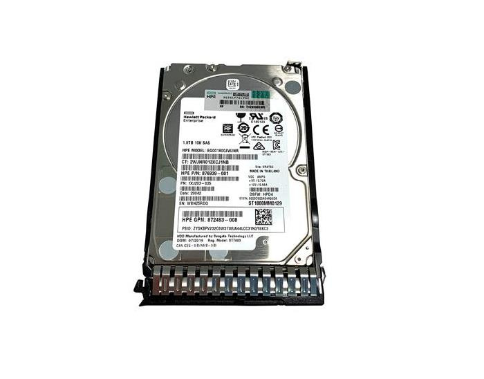 HP 809597-001 1.8TB 10000rpm SAS 12Gbps 2.5in Hard Drive