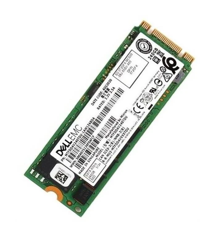400-ASDQ Dell 240GB M.2 SATA Solid State Drive
