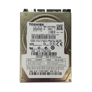 Toshiba MK1237GSX 120GB 15K RPM 2.5" SATA 3Gbps Hard Drive