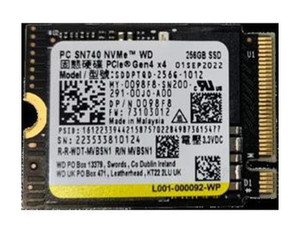 098F8 Dell 256GB NVMe M.2 Solid State Drive