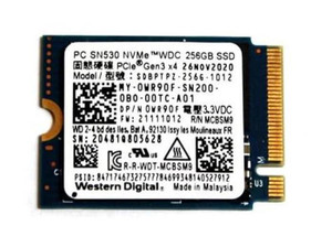 WR90F Dell 256GB NVMe M.2 Solid State Drive