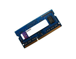 Kingston KVR16LS11/4 4GB DDR3-1600 PC3-12800 Non-ECC Single Rank x8 CL11 SODIMM