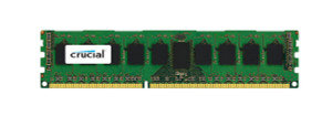 Crucial CT51272BD1608.M18FMR 4GB DDR3-1600 PC3-12800 ECC Dual Rank CL11 UDIMM