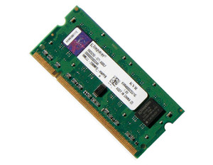 Kingston KVR400D2S3/1G 1GB DDR2-400 PC2-3200 Non-ECC Dual Rank CL3 SODIMM