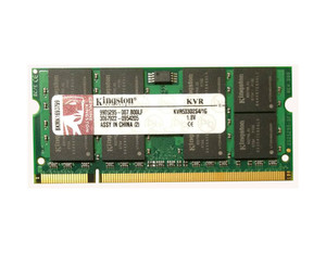 Kingston KVR533D2S4/1G 1GB DDR2-533 PC2-4200 Non-ECC Dual Rank CL4 SODIMM