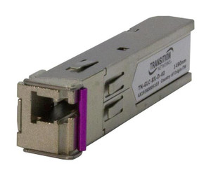 Transition TN-GLC-BX-U-40 1Gbps 1000Base-BX Single-mode Fiber SFP Transceiver Module - 1310nm Tx / 1490nm Rx