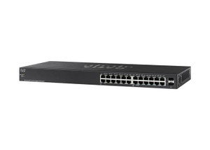 Cisco SG110-24HP-UK Small Business 24-Ports Gigabit Ethernet Switch - 10/100/1000Base-T PoE Unmanaged Rack-mountable