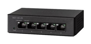 Cisco SG110D-05-NA 5-Ports Ethernet Switch - 1000Base-X RJ-45 - Layer2 - Wall Mountable/Rack-mountable/Desktop