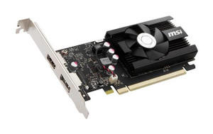 MSI G10302H4PC Nvidia GeForce GT 1030 2GB DDR4 Low Profile PCI-Express Video Graphics Card - HDMI / DisplayPort