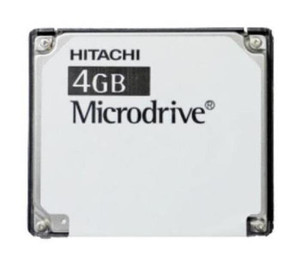 Hitachi Microdrive 3K4 HMS360404D5CF00 4GB 3600rpm Hard Drive