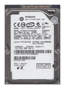 Hitachi Travelstar 0A50520 160GB 5400rpm SATA 1.5Gbps 2.5in Hard Drive