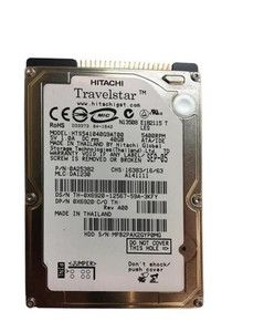 Hitachi Travelstar 0A26922 40GB 5400rpm SATA 1.5Gbps 2.5in Hard Drive