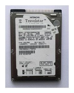 Hitachi Travelstar 0A25392 40GB 5400rpm 2.5in IDE Hard Drive