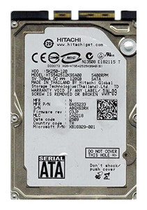 Hitachi Travelstar 0A54973 120GB 5400rpm SATA 1.5Gbps 2.5in Hard Drive