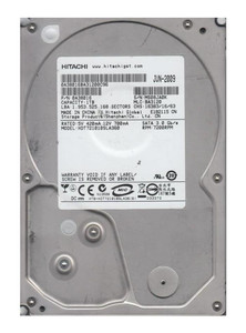 Hitachi Deskstar HDT721010SLA380 1TB 7200rpm SATA 3Gbps 3.5in Hard Drive