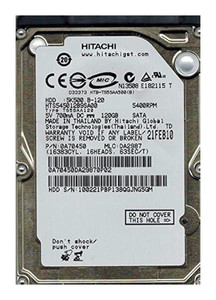 Hitachi HTS545012B9SA00 120GB 5400rpm 2.5in IDE Hard Drive