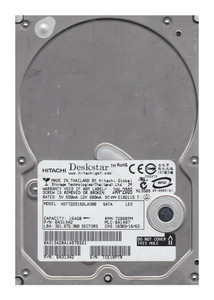 Hitachi Deskstar HDT722516DLA380 160GB 7200rpm SATA 3Gbps 3.5in Hard Drive