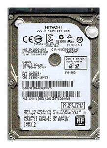 Hitachi Travelstar 0J26331 640GB 5400rpm SATA 6Gbps 512e 2.5in Hard Drive