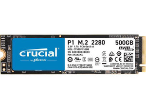Crucial P1 CT500P1SSD8 500GB M.2 2280 NVMe Solid State Drive