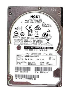Hitachi HUSC109045CSS600 450GB 10000rpm SAS 6Gbps 2.5in Hard Drive