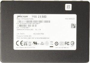 Micron MTFDDAV256TBN-1AR12TAYY 256GB M.2 2280 SATA 6Gbps Solid State Drive