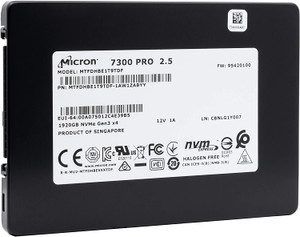 Micron 7300 PRO MTFDHBE1T9TDF-1AW1ZABYY 1.92TB 2.5" NVMe Solid State Drive