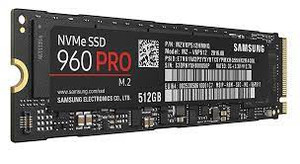 Samsung 970 PRO MZ-V7P512E 512GB M.2 2280 NVMe Solid State Drive