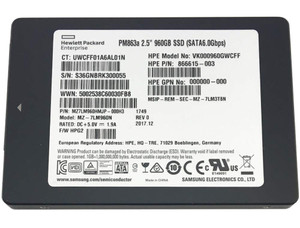 Samsung MZ7LM960HMJP-0D3 960GB 2.5" SATA 6Gbps Solid State Drive