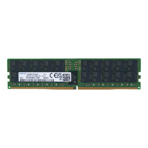 Samsung M321R8GA0BB0-CQKVG 64GB DDR5-4800MHz/PC5-38400 ECC Registered CL40 288-Pin RDIMM 1.1V Dual Rank Memory Module
