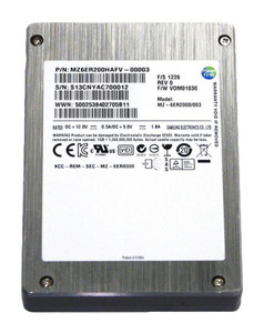 MZ6ER200HAGM-00003 Samsung SM1625 Enterprise 200GB SAS SSD