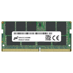 Micron MTA9ASF2G72HZ-3G2F1 16GB DDR4-3200MHz ECC Unbuffered CL22 SODIMM 1.2V 1R Memory Module