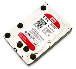 Western Digital Red WD40EFRX 4TB 15K RPM 3.5" SATA 6Gbps Hard Drive