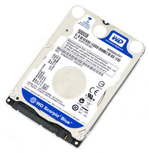 Western Digital WD5000LPVT 500GB 15K RPM 2.5" SATA 3Gbps Hard Drive