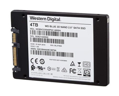 Western Digital WDS400T1R0A 4TB SATA SSD