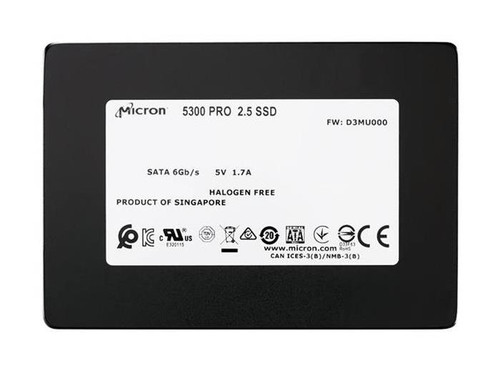 MTFDDAK3T8QDE-1AV1ZABYY Micron 5210 ION 3.84TB SATA SSD