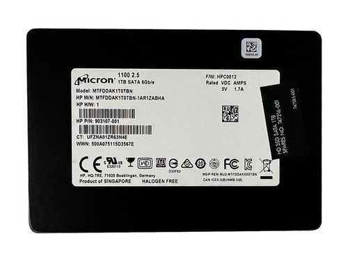 924320-800 HP 1TB SATA Solid State Drive