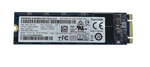 SD8TN8U256G SanDisk X400 256GB M.2 2280 SATA SSD