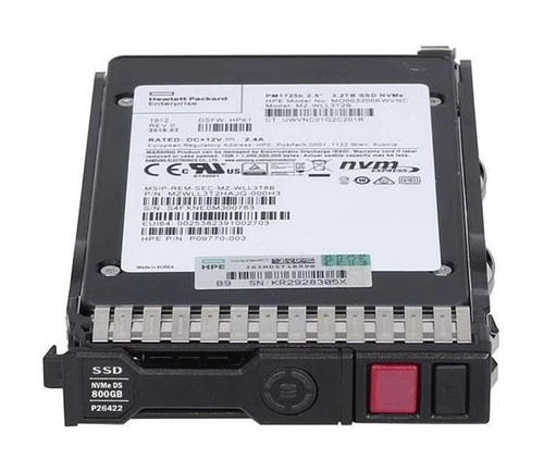 P26422-001 HPE 800GB NVMe Solid State Drive