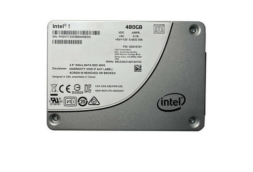 SSDSC2BW4803P HPE 480GB SATA Solid State Drive