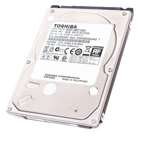 Toshiba MQ01ABD100H 1TB 15K RPM 2.5" SATA 6Gbps Hard Drive