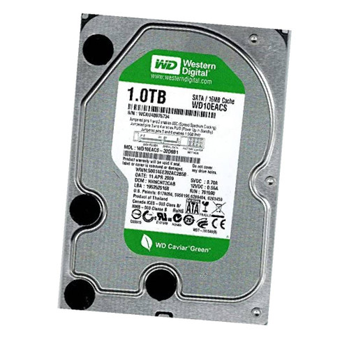 Western Digital WD10EACS 1TB 15K RPM 3.5" SATA 3Gbps Hard Drive