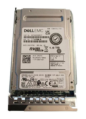N0VK0 Dell 1.92TB U.2 Solid State Drive