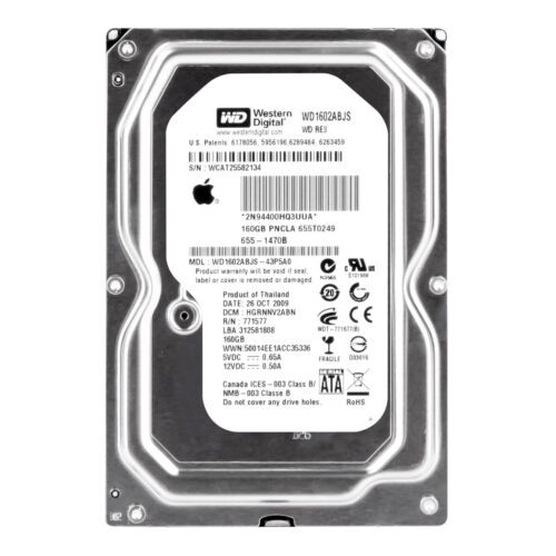 Western Digital RE3 WD1602ABJS 160GB 7200RPM 3.5" SATA 3Gbps Hard Drive