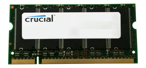 Crucial CT12864X335.I16FIY 1GB PC-2700 333Mhz Non-ECC CL2.5 SODIMM