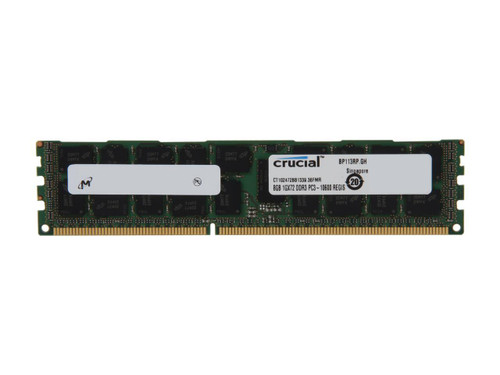 Crucial CT102472BL1339Q.36FMA5D 8GB DDR3-1333 PC3-10600 ECC CL9 LRDIMM