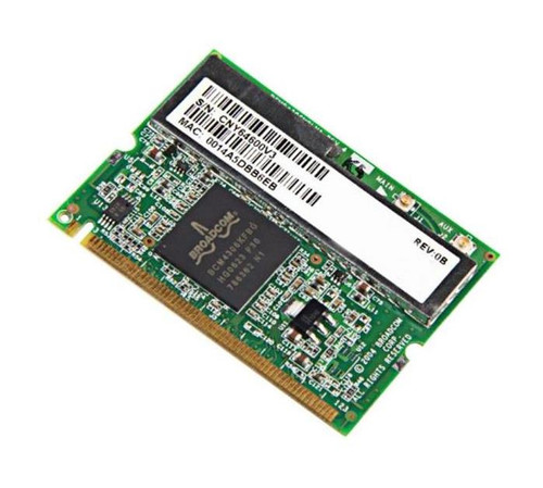 Broadcom BCM94306MPLNA Mini PCI WLAN Wireless Network Card - 2.4GHz 54Mbps IEEE 802.11a/b/g - Compatible with HP