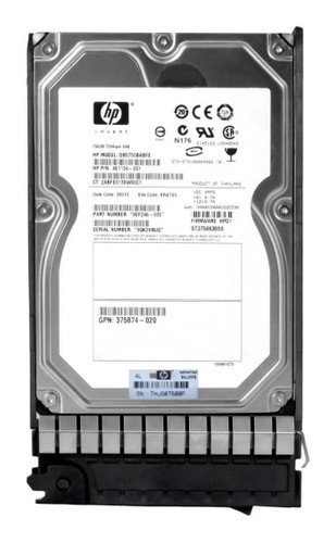 HP RH201UT 750GB 7200rpm SATA 3Gbps 3.5in Midline Hard Drive