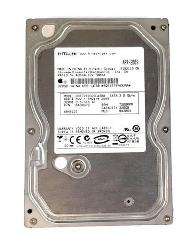 Hitachi Deskstar 0A36510 320GB 7200rpm 3.5in IDE Hard Drive